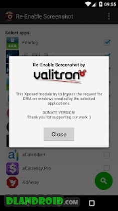 ReEnable Screenshot [XPOSED] Apk
